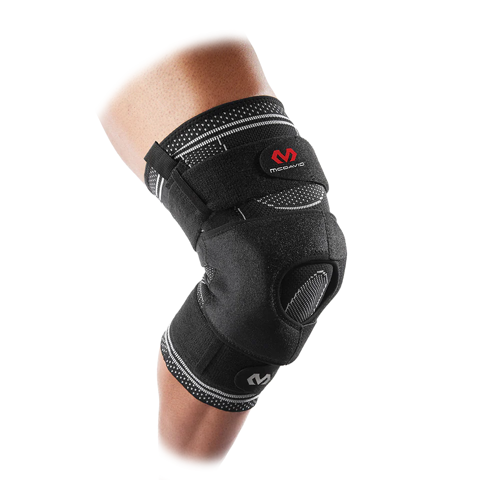 Elite Engineered Elastic™ Knee Brace W/ Dual Wrap & Hinges