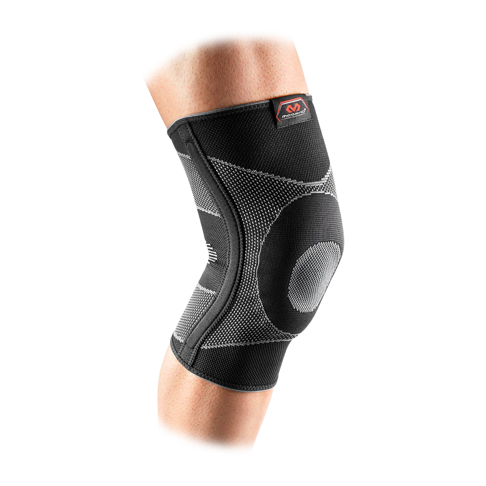 Knee Sleeve/4-Way Elastic W/Gel Buttress And Stays
