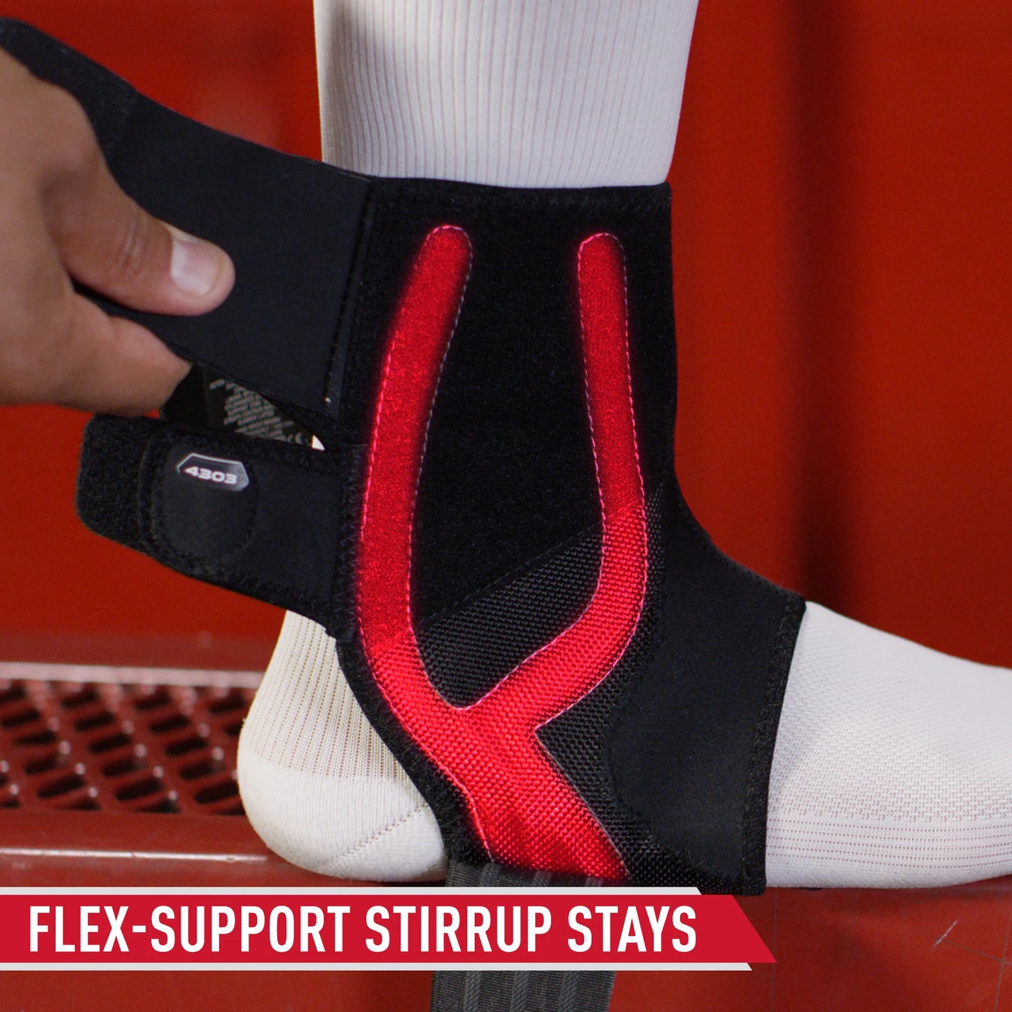 Phantom Ankle Brace W/ Advanced Strapping & Flex-Support Stirrup Stays