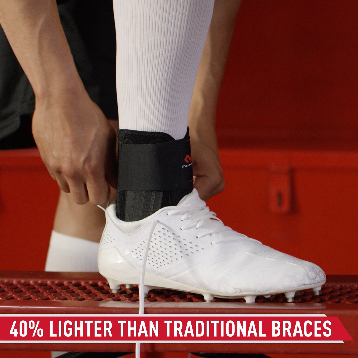 Stealth Cleat Ankle Brace W/ Minimal Coverage & Flex-Support Stays